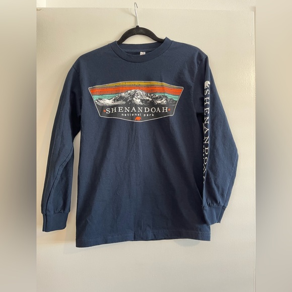 Alstyle Tops - Shenandoah Long Sleeve Graphic Tee